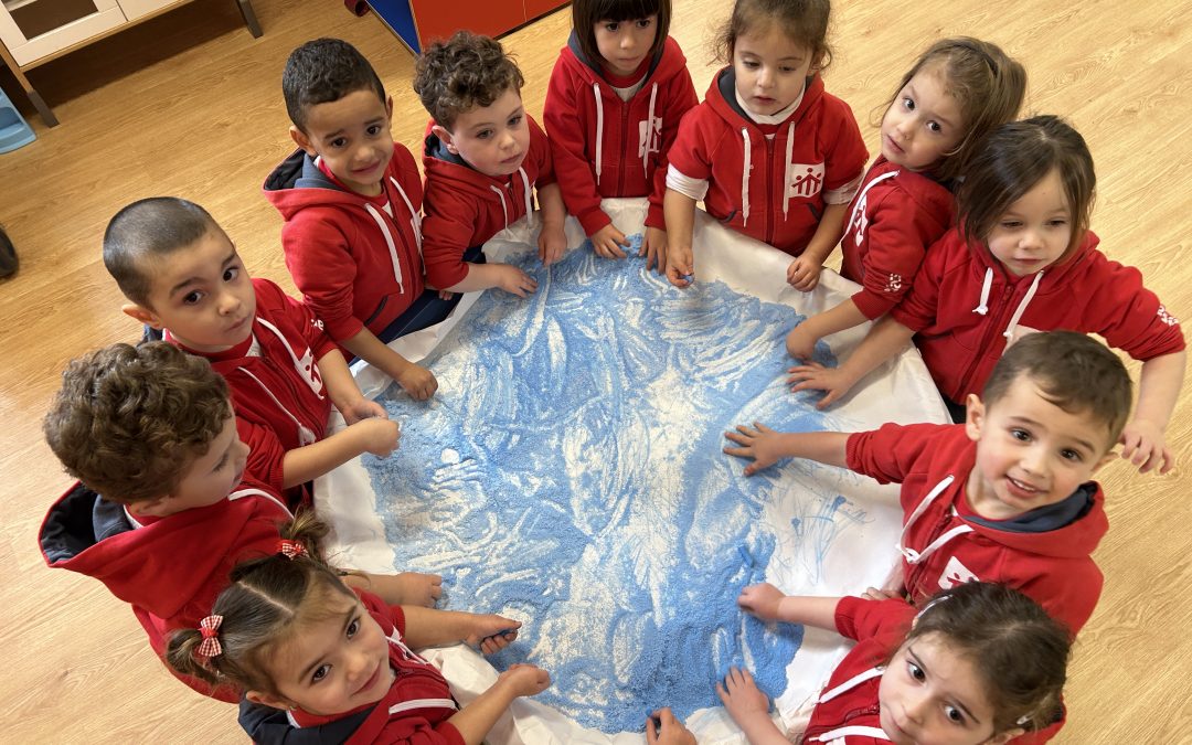 Jugamos con la mesa de experimentación.