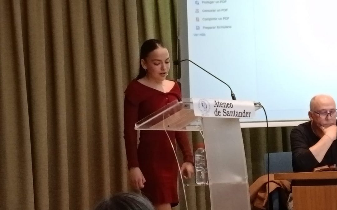 1º ESO: ANDREA ESCALANTE CEJUDO, GANADORA CERTAMEN DE MICRORRELATOS