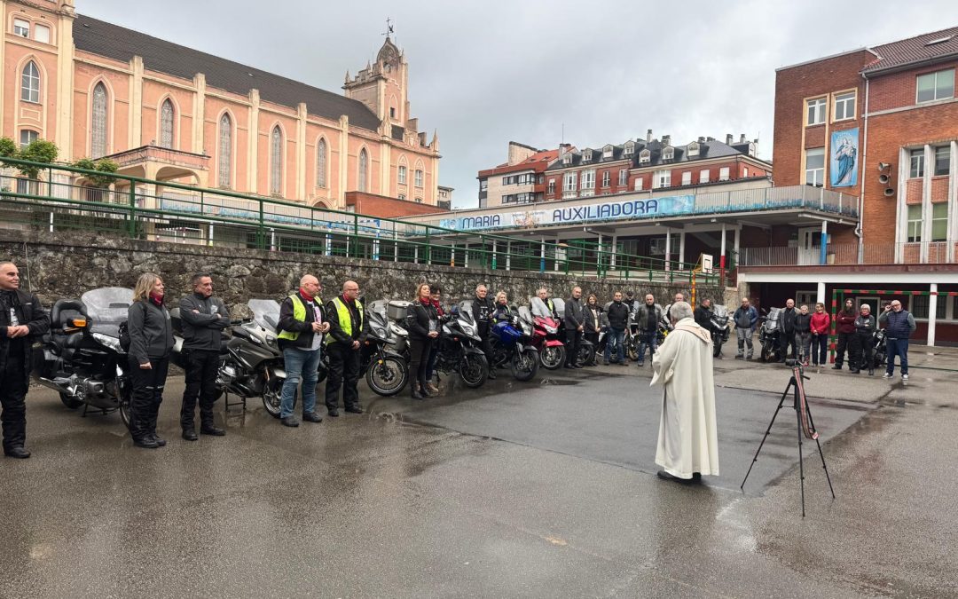 Nuestro colegio alberga la VI edición del Encuentro Interprovincial de Moteros Salesianos